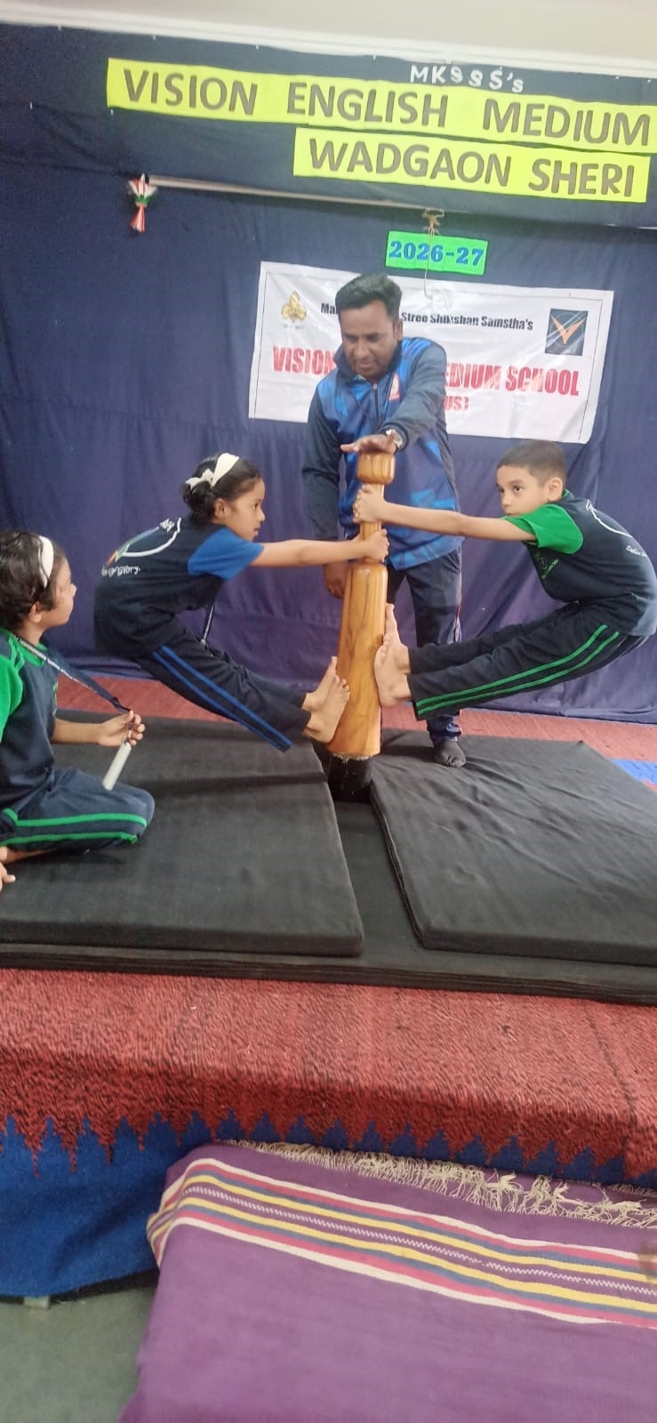 Mallakhamb for std. 3 & 4